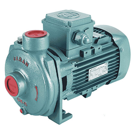 Varan CS 151 Tek Kademe Monoblok Santrifüj Pompa 1 HP/ 0.75 kW, Trifaze 380 V, 26 Mss, 16 m3/h