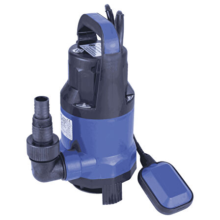 Varan QDP 750AW KORUMA PANOLU Plastik Pis Su Drenaj Dalgıç Pompa 1 HP/ 0.75 kW, Monofaze 220 V, 9 Mss