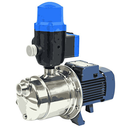 Varan SJET-100C HMAT  Jet Pompalı Otomatik Hidromat Kiti 1 HP/ 0.75 kW, Monofaze 220 V, 25-40 Mss