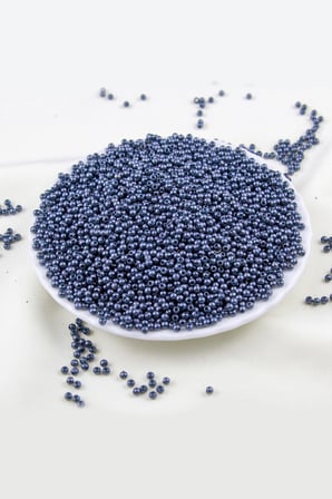 Koyu Füme 3 mm Plastik İnci Boncuk Takı Aksesuar Malzemesi (25 Gr)