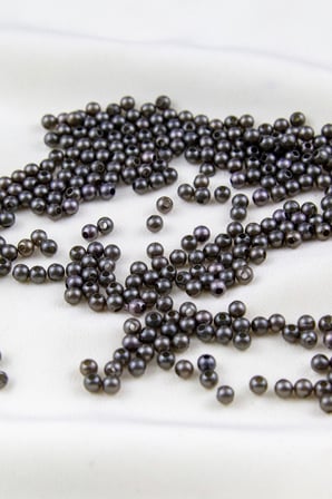4 mm Haki Plastik İnci Boncuk Aksesuar Takı Malzemesi (25 Gr)
