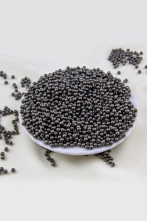 4 mm Haki Plastik İnci Boncuk Aksesuar Takı Malzemesi (25 Gr)