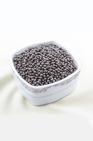 4 mm Parlak Metalik Plastik İnci Boncuk Aksesuar Takı Malzemesi (25 Gr)