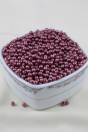 5 mm İki Renk Karışık İnci Boncuk 30 Gr (Kolye, Bileklik, Küpe ve Takı Yapımı)