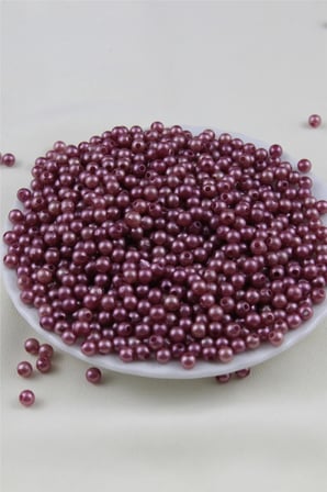 5 mm İki Renk Karışık İnci Boncuk 30 Gr (Kolye, Bileklik, Küpe ve Takı Yapımı)