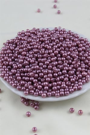 5 mm Açık Pembe İnci Boncuk 30 Gr (Kolye, Bileklik, Küpe ve Takı Yapımı)