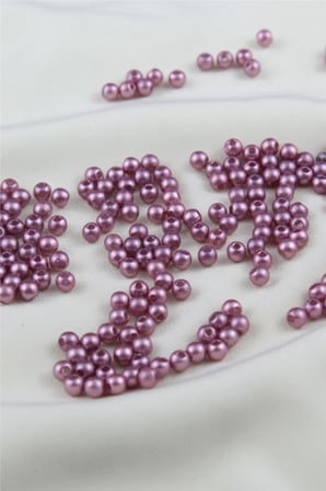 5 mm Açık Pembe İnci Boncuk 30 Gr (Kolye, Bileklik, Küpe ve Takı Yapımı)