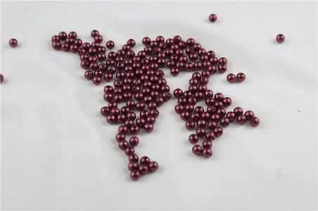 6 mm Bordo İnci Boncuk 30 Gr (Kolye, Bileklik, Küpe ve Takı Yapımı)