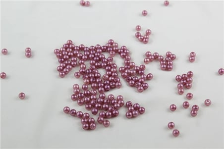 6 mm Koyu Soluk Pembe İnci Boncuk 30 Gr (Kolye, Bileklik, Küpe ve Takı Yapımı)
