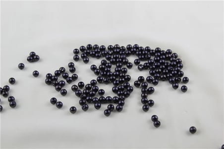 6 mm 2 Renk Karışık Koyu Mor İnci Boncuk 30 Gr (Kolye, Bileklik, Küpe ve Takı Yapımı)