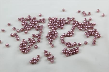 6 mm Soluk Pembemsi İnci Boncuk 30 Gr (Kolye, Bileklik, Küpe ve Takı Yapımı)
