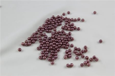 6 mm Kahvemsi Mürdüm İnci Boncuk 30 Gr (Kolye, Bileklik, Küpe ve Takı Yapımı)