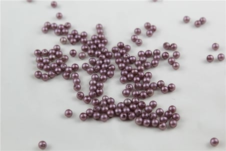 6 mm Mat Mürdüm İnci Boncuk 30 Gr (Kolye, Bileklik, Küpe ve Takı Yapımı)