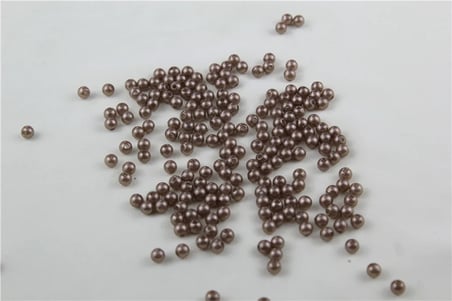 6 mm Bronz Rengi İnci Boncuk 25 Gr (Kolye, Bileklik, Küpe ve Takı Yapımı)