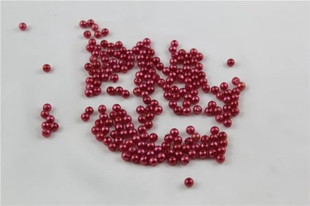6 mm Kırmızı İnci Boncuk 30 Gr (Kolye, Bileklik, Küpe ve Takı Yapımı)