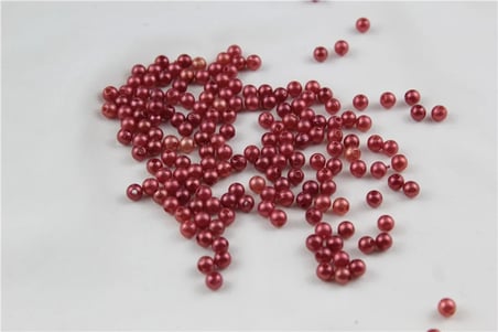 6 mm Karışık Koyu Turuncumsu Kırmızı İnci Boncuk 30 Gr (Kolye, Bileklik, Küpe ve Takı Yapımı)