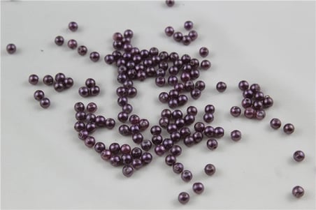 6 mm Mürdüm Tonu İnci Boncuk 30 Gr (Kolye, Bileklik, Küpe ve Takı Yapımı)