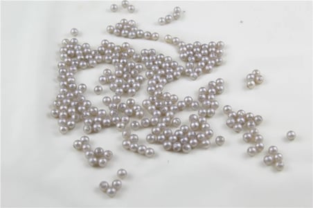 6 mm Karışık Koyu Gri İnci Boncuk 30 Gr (Kolye, Bileklik, Küpe ve Takı Yapımı)