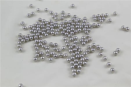 6 mm Koyu Gümüş İnci Boncuk 30 Gr (Kolye, Bileklik, Küpe ve Takı Yapımı)