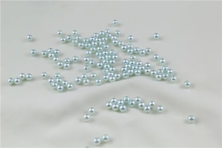 6 mm Açık Soluk Turkuaz İnci Boncuk 30 Gr (Kolye, Bileklik, Küpe ve Takı Yapımı)