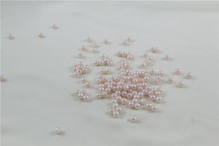 6 mm Uçuk Yavruağızı Rengi İnci Boncuk 30 Gr (Kolye, Bileklik, Küpe ve Takı Yapımı)