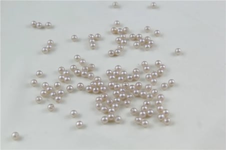 6 mm Grimsi Krem İnci Boncuk 30 Gr (Kolye, Bileklik, Küpe ve Takı Yapımı)