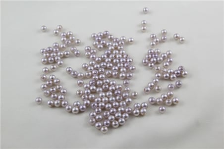 6 mm Gümüş Tonu İnci Boncuk 30 Gr (Kolye, Bileklik, Küpe ve Takı Yapımı)