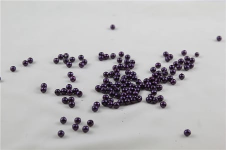 6 mm Koyu Mor Tonları İnci Boncuk 30 Gr (Kolye, Bileklik, Küpe ve Takı Yapımı)