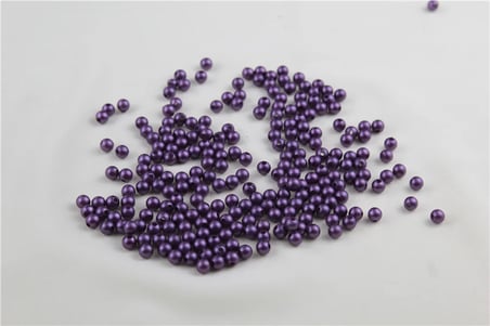 6 mm Mat Mor İnci Boncuk 30 Gr (Kolye, Bileklik, Küpe ve Takı Yapımı)