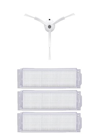 Xiaomi Vacuum Mop 2 Pro (MJST1SHW) Robot Süpürge Uyumlu 4'lü Yedek Parça Seti