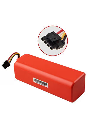 Roborock S8 Plus Uyumlu Batarya (ORJİNAL KAPASİTE) 14.4V 5200mah Kutulu Robot Süpürge Pil