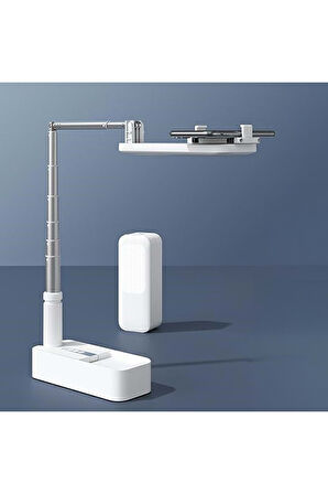 Plentiful Canlı Yayın Braketi Çok Fonksiyonlu Led Işıklı 360 Derece Kumandalı Selfie Telefon Standı