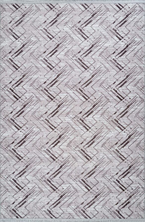 Aries Home Plus Leke Tutmaz Silinebilir Makinede Yıkakabilir Yumuşak Kaymaz Jel Taban Modern Halı