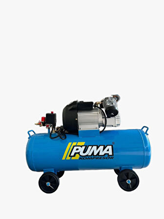 PİSTONLU KOMPRESÖR - 80 Lt - 3 HP - 8 Bar - Hava Üretimi: 400 Lt/dk. - 220 Volt