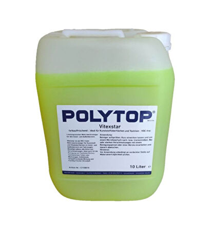 Polytop Vitexstar Genel Amaçlı Temizleyici 10 Lt.