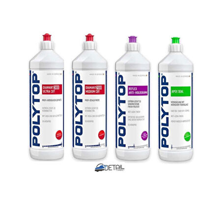 Polytop 3000 5000 Kalın İnce Pasta Hare Ve Boya KoruMa Seti 1 L
