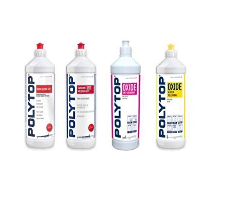 Polytop Oxide Ultra Kalın 7000 Ince Antihologram Hare ve Hitech Boya Kor. Seti 1 Lt