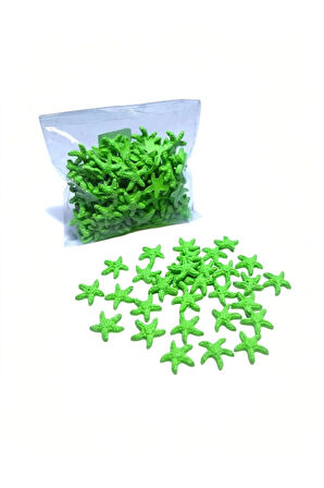 TIRTIKLI YILDIZ YEŞİL 100'LÜ