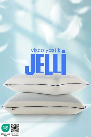 Visco Yastık Ortopedik Soğutucu Jelli Yastık – Visko Ortopedik Soğuk Yastık Boyun Desteği