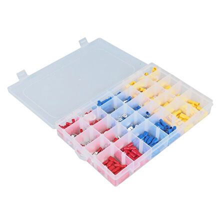 Sıkmalı Kablo Ucu Elektrik Bağlantı Kiti - Farklı Renkler ve Boyutlar