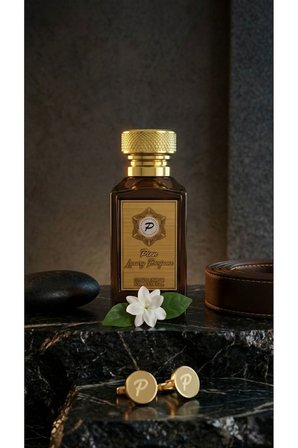 Luxury 17 Ganymade Unisex Parfüm Extrait / EDP 50 ml | Kalıcı Mineral Deri ve Safran Kokusu