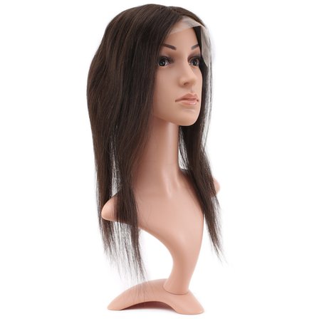 Komple Tığ İşçiliği Ön Kısmı Ekstra Tül Koyu Kestane Baby Taban Tepelik - 13x14cm - 2