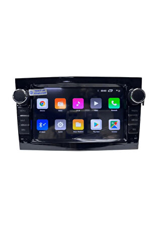 Araç Multimedya Opel Antara Black UNI - TY / 2 GB RAM 32 GB HDD / 7 Inch Ekr. Carplay And. 13 Double