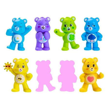 Lilmirik Care Bears Mini Koleksiyon Figürleri 8'Li Paket