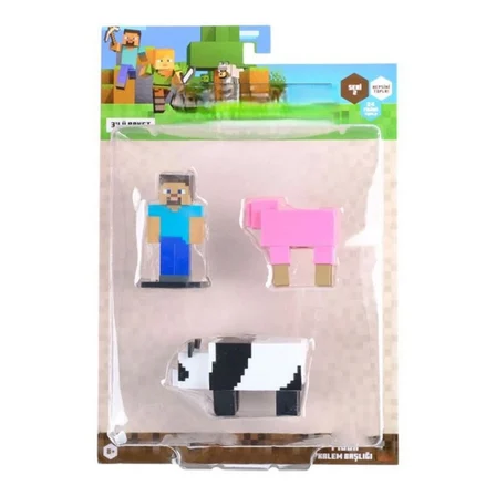 Lilmirik 3D Toppeez 3'Lü Figür Seti Seri 2