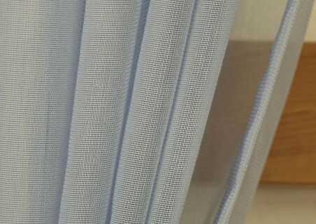 Massarelli Pamuk Dokulu Tül İndigo 1-2 Seyrek Pile 