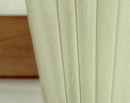 Massarelli Pamuk Dokulu Tül Yeşil Pilesiz 