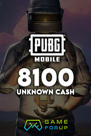 PUBG Mobile 8100 UC (TR) ID Yükleme