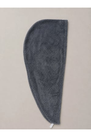 Bambu %100 Pamuk Saç Havlusu | Havlu Bone | Düğme Ve Lastik Detaylı - Hafif ve Yumuşak Doku