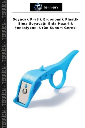 Soyacak Pratik Ergonomik Plastik Elma Soyacağı Gıda Hazırlık Fonksiyonel Ürün Sunum Gereci